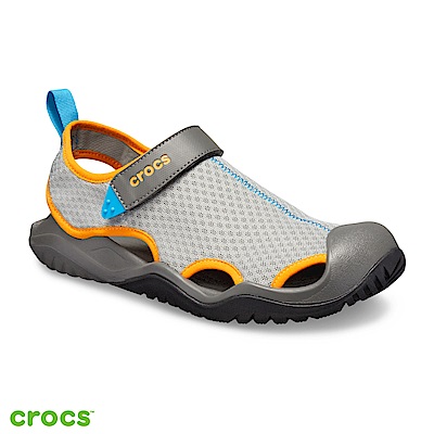 Crocs 卡駱馳 (男鞋) 激浪男士酷網涼鞋 205289-0FK