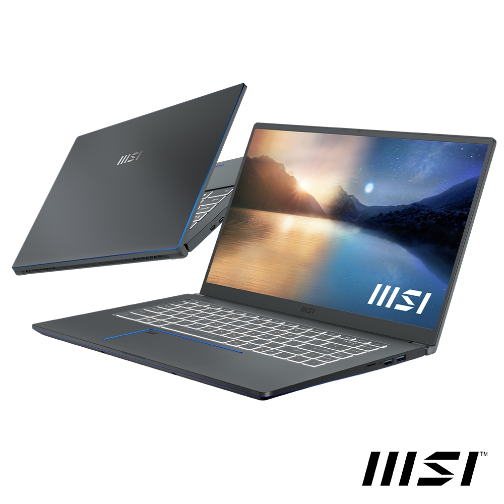 MSI微星 Prestige 15 A11UC-095TW 15吋輕薄商務筆電( i7-1195G7/16G/1T SSD/RTX3050-4G/Win11)