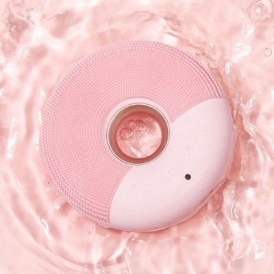 DOCO APP肌膚智能檢測 智能聲波 潔面儀/洗臉機 甜甜圈造型 粉