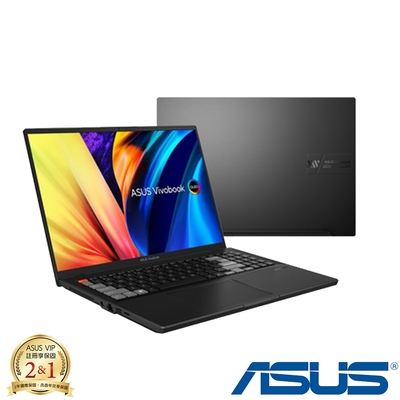 (M365組) ASUS N7601ZM 16吋效能筆電 (i7-12700H/RTX3060 6G/32G/1TB PCIe SSD/Vivobook Pro 16X OLED/零度黑)