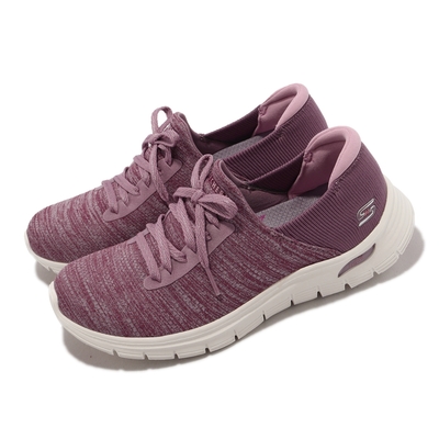 Skechers 休閒鞋 Arch Fit Vista-Entranced 女鞋 紫 避震 緩衝 足弓支撐 運動鞋 104373MVE