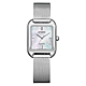 CITIZEN 光動能簡約優雅方型腕錶-銀-EM0491-81D product thumbnail 1