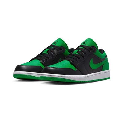 Nike Air Jordan 1 Low Lucky Green 幸運黑綠 休閒鞋 男鞋 553558-065