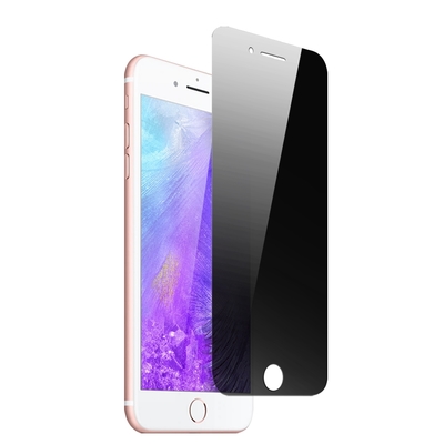 iPhone 7 8 Plus 保護貼手機防窺非滿版9H鋼化膜 7Plus保護貼 8Plus保護貼