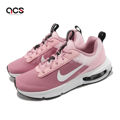 Nike 休閒鞋 Air Max Intrlk Lite GS 大童鞋 女鞋 粉紅 氣墊 運動鞋 DH9393-601