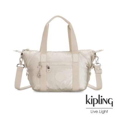 Kipling 星光流沙金手提側背包-ART MINI