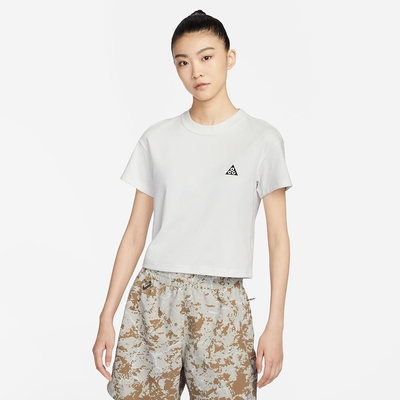 NIKE 上衣 女款 短袖上衣 運動 AS W ACG DFADV TEE SS 白 FD2717-121