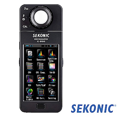 SEKONIC C-800 SpectroMaster 數位色溫表 光譜儀 (公司貨)