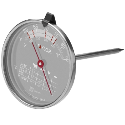 《KitchenCraft》Taylor標記式探針溫度計 | 料理測溫 牛排料理溫度計