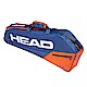 HEAD Core Pro 實用型 3支裝球拍袋-藍橘 283529 product thumbnail 1