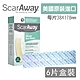 【ScarAway 培瑞克】疤痕護理矽膠片 除疤貼片(3.8cmx17.8cm)-六片盒裝 product thumbnail 1