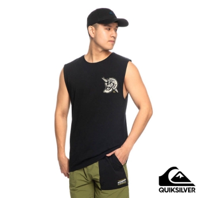 【QUIKSILVER】SUMMER SKULL MUSCLE 背心 黑色