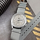 SEIKO 精工 5 Sports 機械錶 舊化風潮 星期日期 尼龍帆布手錶-灰色/40mm product thumbnail 1