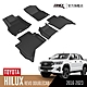 3D 卡固立體汽車踏墊 TOYOTA Hilux Revo DoubleCab 216~2023 product thumbnail 2