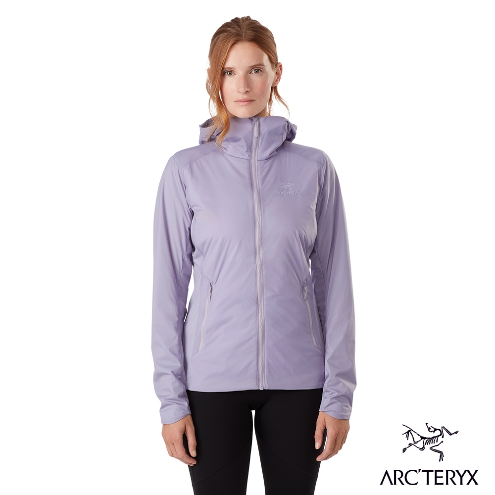 Arcteryx 始祖鳥 女 Atom SL 化纖 保暖 連帽外套 未來紫