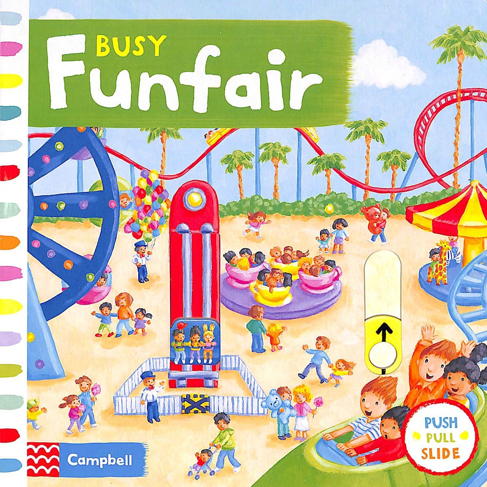 Busy Funfair 歡樂的遊樂園操作書 | 拾書所