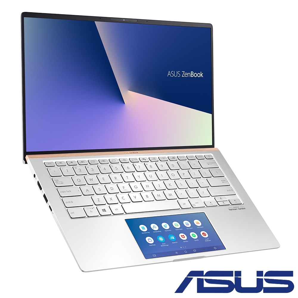 ASUS UX434FLC 14吋筆電(i7-10510U/MX250/16G/1TB SSD/ZenBook/冰柱銀)ASUS ZenBook 系列