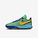 Nike LeBron XX SE GS [DV3021-300] 大童 籃球鞋 運動 氣墊 緩震 輕量 萬花筒 綠 product thumbnail 1