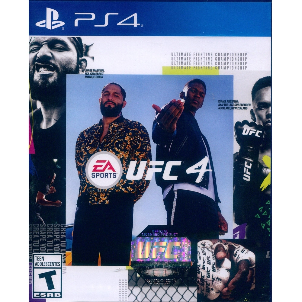 UFC4 終極格鬥王者 4 EA SPORTS UFC 4 - PS4 中英文美版 | PS4 射擊/格鬥遊戲 | Yahoo奇摩購物中心