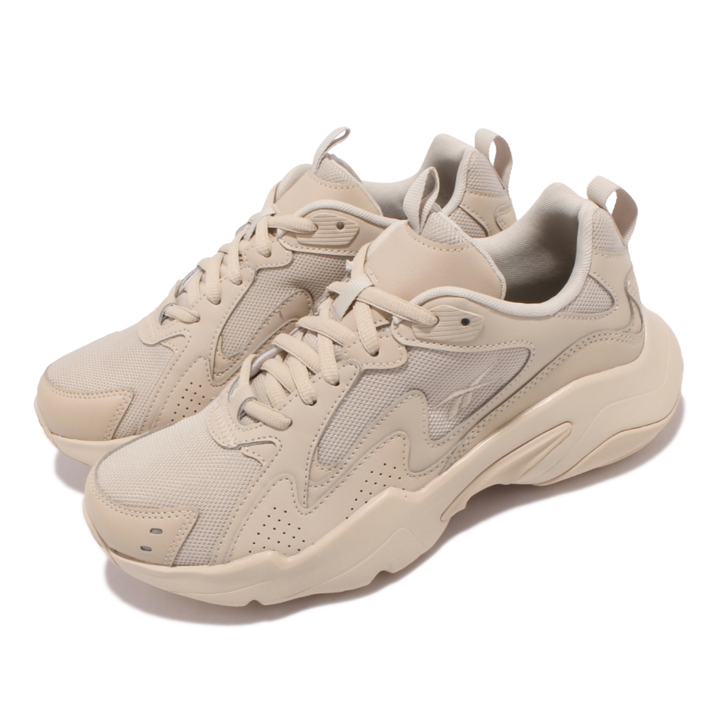 Reebok 休閒鞋 Royal Turbo Impuls 男女鞋 復古 厚底 休閒穿搭 避震 情侶款 卡其 米白 GW3266