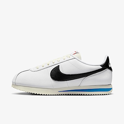 Nike W Cortez [DN1791-100] 男女 休閒鞋 運動 經典 復古 阿甘鞋 奶油中底 皮革 穿搭 白藍