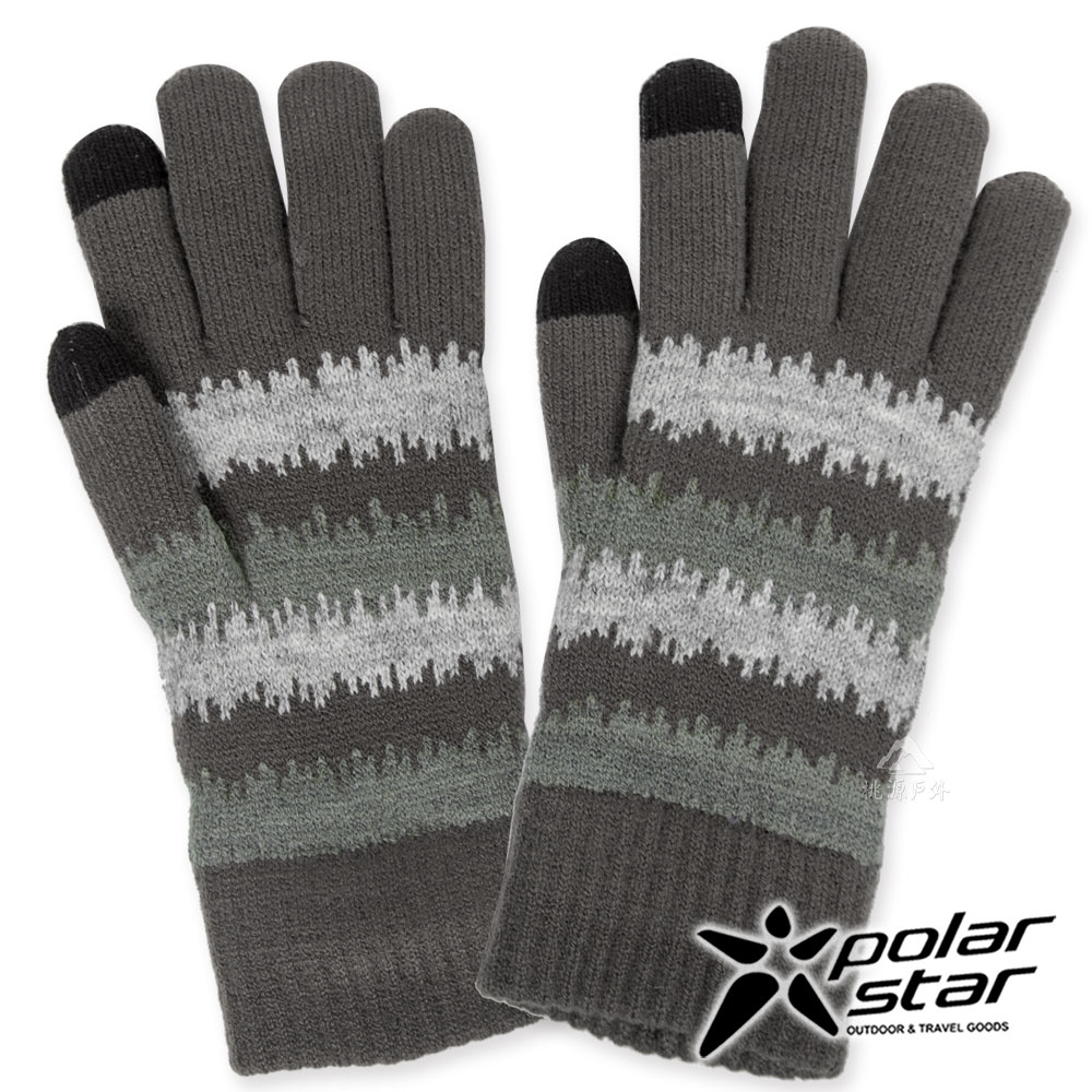 【PolarStar】男觸控保暖手套『灰』P20605