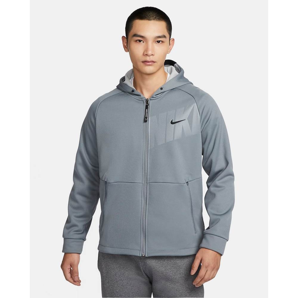 NIKE AS M NP TF THRMA SPHR JKT HD H 男休閒外套-灰-FN3057084