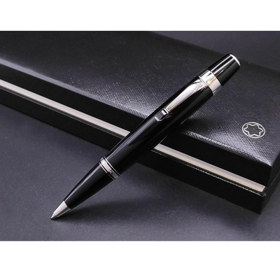 MONTBLANC 萬寶龍 波希米亞黑寶石原子筆-黑色