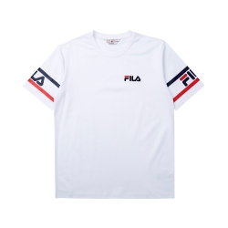 FILA #LINEA ITALIA 短袖圓領T恤-白 1TET-5402-WT