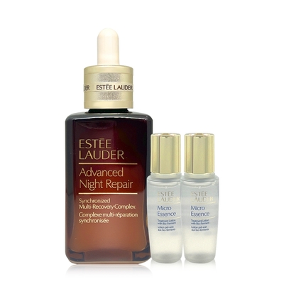 ESTEE LAUDER 雅詩蘭黛 特潤超導全方位修護露 超越組 (75ml+原生露15mlx2) 百貨公司貨