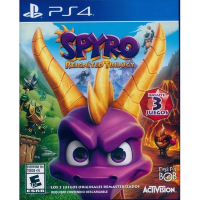 寶貝龍：重燃三部曲 Spyro Reignited Trilogy - PS4 英文美版(拉丁)