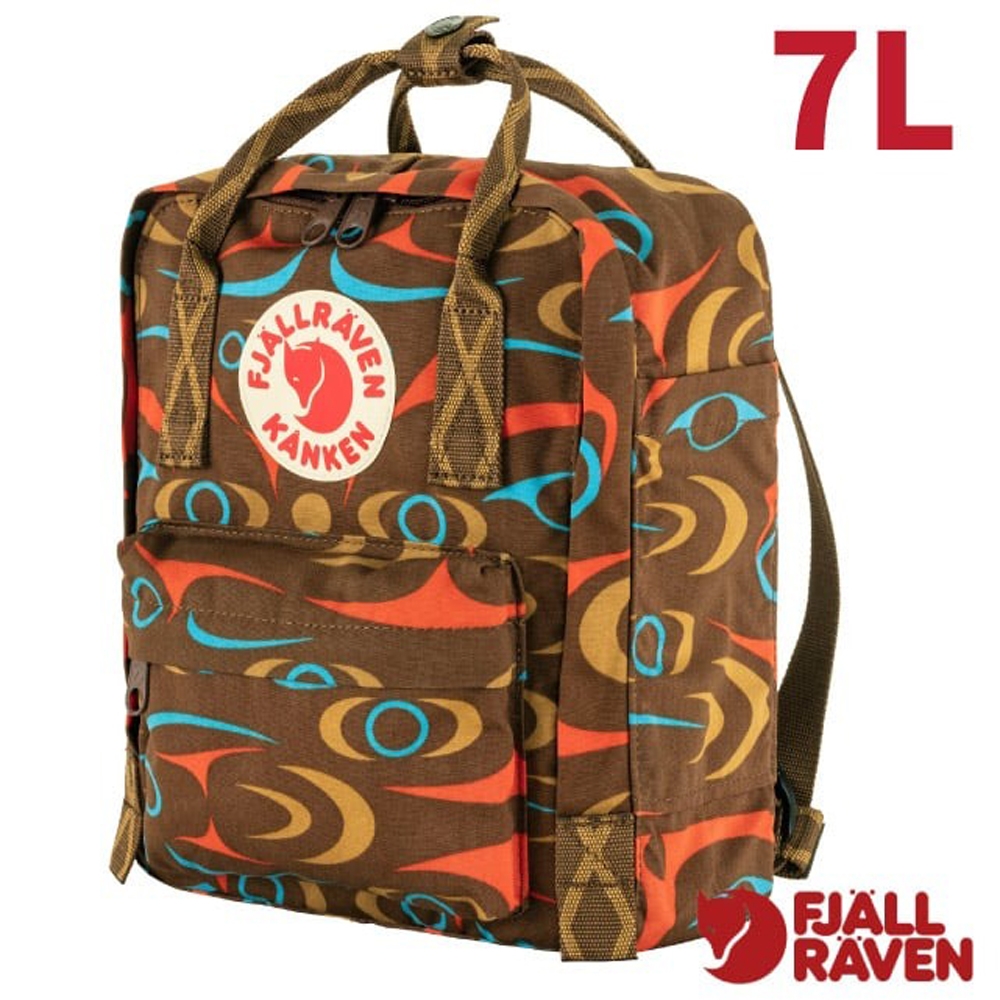 【Fjallraven 北極狐】Kånken Art Mini 輕巧日用背包7L_23200250-967 凱盧茨