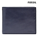 FOSSIL Mykel 真皮證件格零錢袋皮夾-經典藍 SML1801545 product thumbnail 1