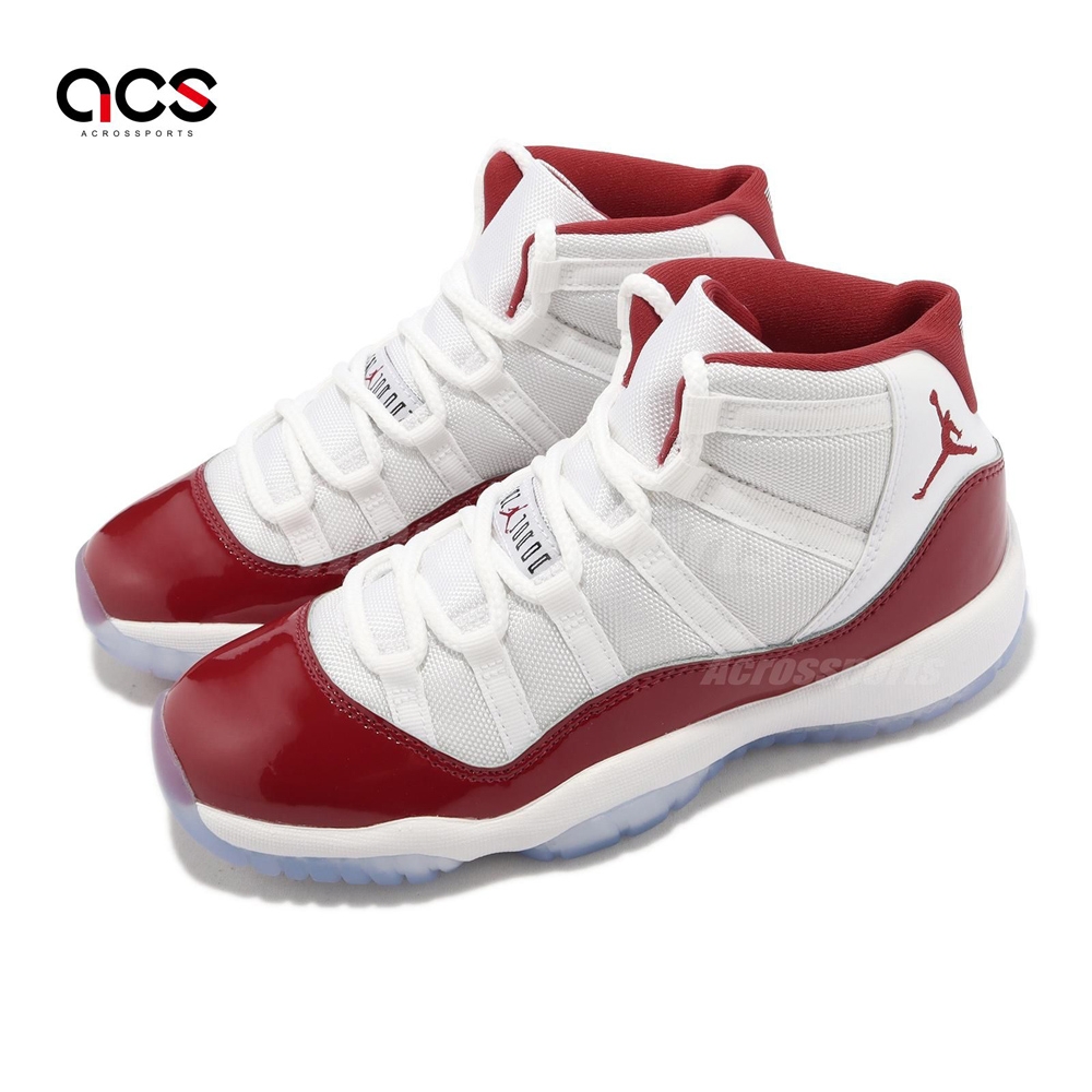 Nike Air Jordan 11 Retro GS Cherry 女鞋AJ11 喬丹大童櫻桃紅11代