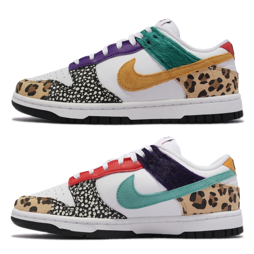 Nike Dunk Low SE Animal 女鞋獸紋豹紋動物拼接Patchwork DN3866-100