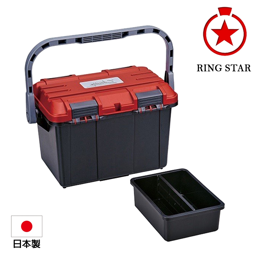 【Ringstar】雙向開口工具箱-紅-大提把(D-4500)