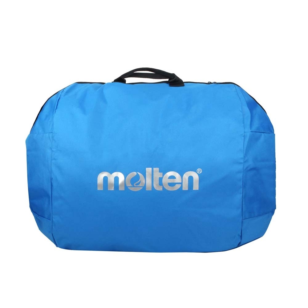 MOLTEN 籃球袋六入裝-裝備袋 側背包 肩背包 EB0046-B 藍銀