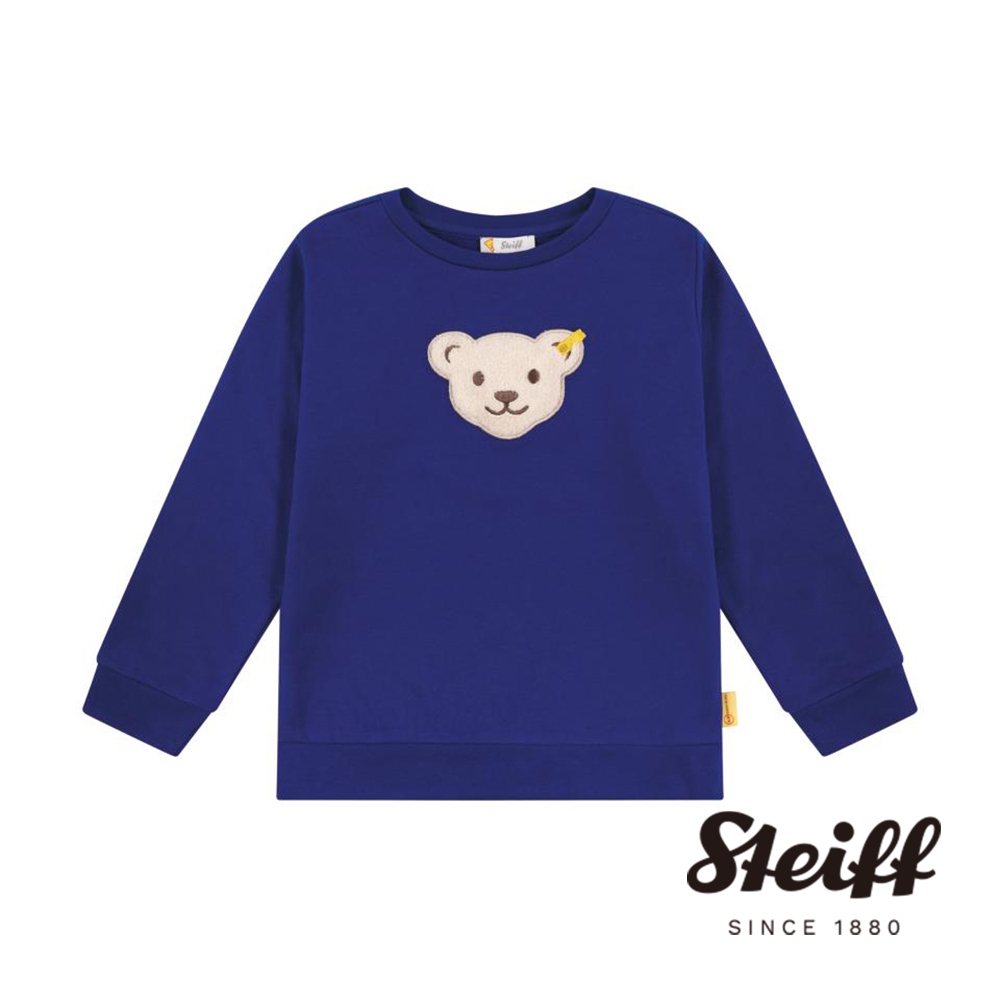 STEIFF熊頭童裝 啾啾T 長袖T恤 內刷毛 上衣 1.5-8歲