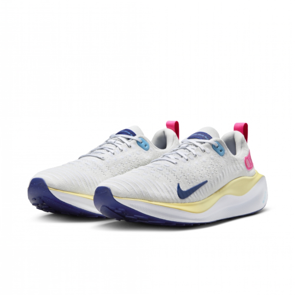 NIKE 慢跑鞋 男鞋 運動鞋 緩震 REACTX INFINITY RUN 4 白黃 DR2665-009