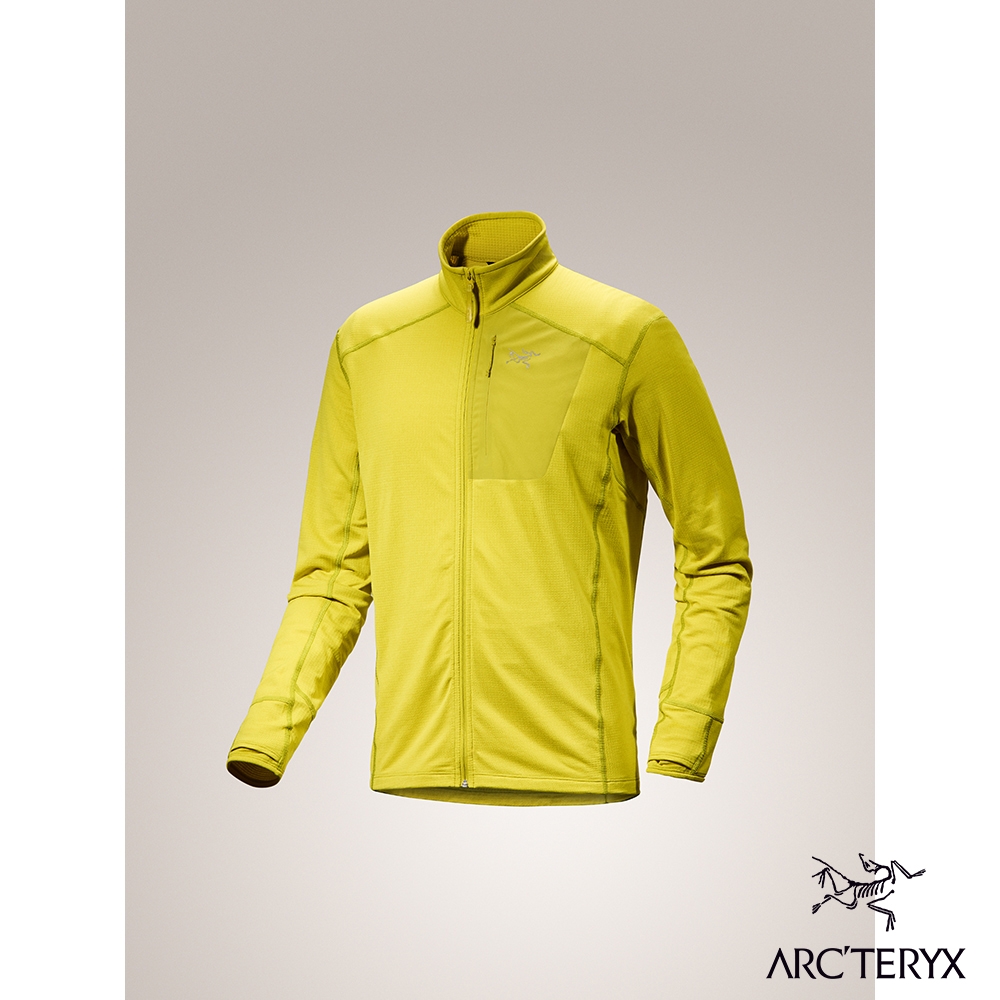 Arcteryx 始祖鳥 男 Delta 刷毛外套 夜光綠