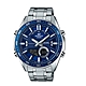 CASIO EDIFICE 定時數碼雙重顯示計時錶(EFV-C100D-2A)-藍x51mm product thumbnail 1