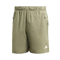 Adidas TI 3S Short IJ8122 男 短褲 亞洲版 運動 健身 訓練 重訓 吸濕排汗 拉鍊口袋 綠