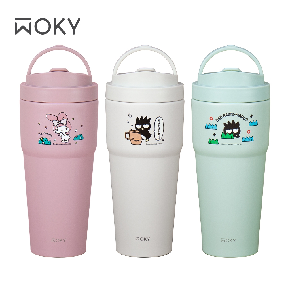 WOKY X SANRIO-[●●]渾圓杯鈦陶瓷750ml