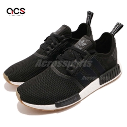 adidas 慢跑鞋 NMD R1 男鞋 愛迪達 boost中底 襪套 膠底 黑 白 B42200