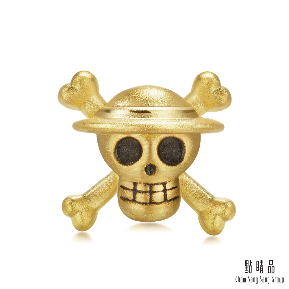 點睛品charme 航海王one Piece 魯夫海賊旗黃金串珠 點睛品 Yahoo奇摩購物中心