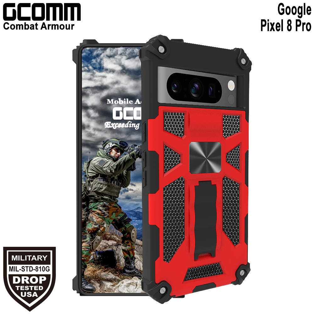 SGP / Spigen Pixel 8 / Pixel 8 Pro Rugged Armor-軍規防摔保護殼, 其他品牌適用手機殼套