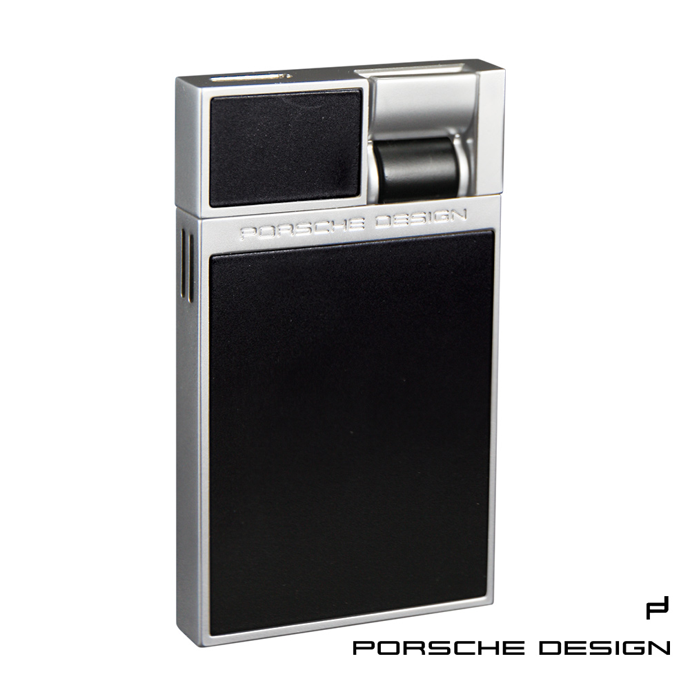 保時捷Porsche Design P3632平坦火焰打火機(黑)