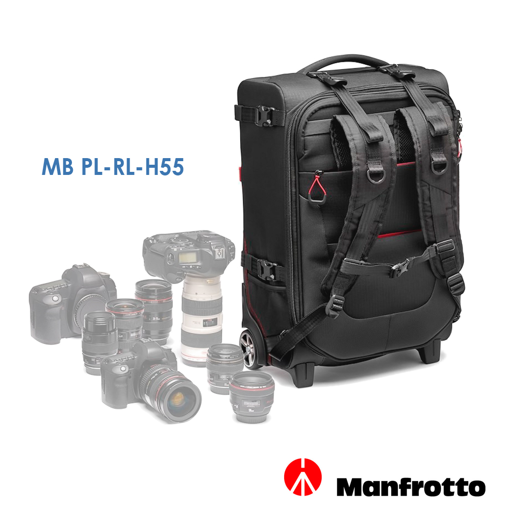 Manfrotto 旗艦級可登機攝影拉桿相機包 55 Reloader Switch 55