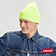 Levis 男女同款 毛帽 潮流螢光綠 全一色雙馬標 product thumbnail 1