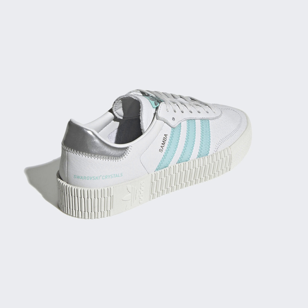 Adidas Sambarose W [GZ8618] 女鞋運動休閒經典厚底施華洛世奇愛